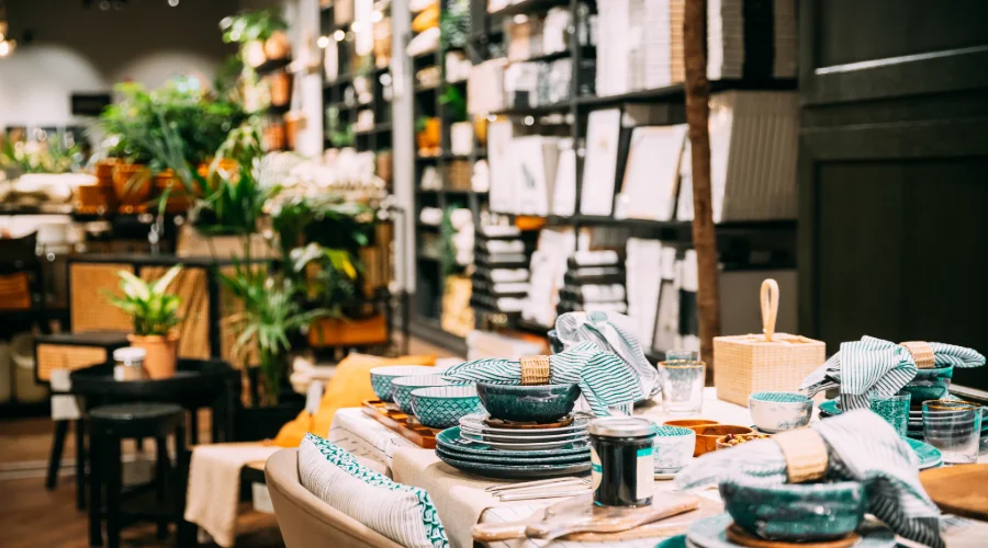 Aktionsfläche Haushaltswaren im Loewecenter Bergisch Gladbach